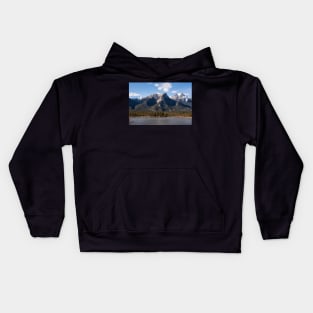 Mountains Deep in Thought Kids Hoodie